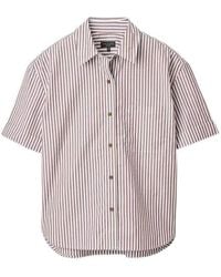 Rag & Bone - Connie Short-Sleeve Poplin Shirt - Lyst