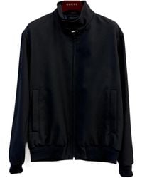 Gucci - Button-Collar Zip-Up Jacket - Lyst