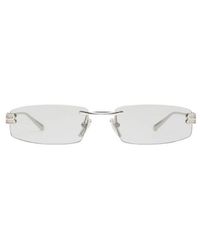 Balenciaga - Eyewear Rectangle Frame Sunglasses - Lyst