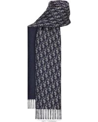 Dior - Homme Fringed Edge Scarf - Lyst