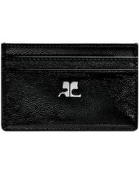 Courreges - Courrèges Logo Card Holder Wallet - Lyst