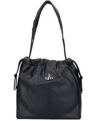 Vivienne Westwood - Orb Plaque Drawstring Tote Bag - Lyst