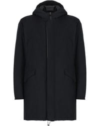 Herno - Zip-Up Hooded Parka - Lyst