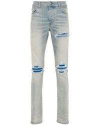 Amiri - Distressed Slim-Fit Jeans - Lyst