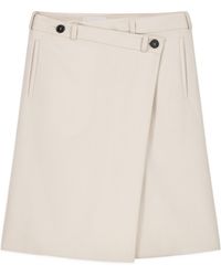 Coperni - Button-Detail Circular Midi Skirt - Lyst
