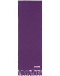 Acne Studios - Fringed Scarf - Lyst