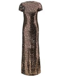 Palm Angels - Open Back Sequin Embellished Midi Dress - Lyst