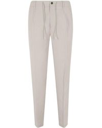 Eleventy - Casual Pants With Belt Loops - Lyst