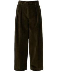Altuzarra - Dash Cotton Corduroy Barrel-Leg Pants - Lyst