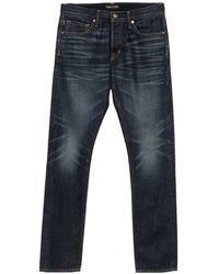 Tom Ford - Belt-Loop Logo-Patch Jeans - Lyst
