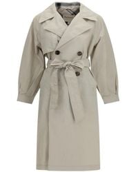 Barbour - Layla Belted Trench Coat - Lyst