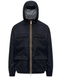 K-Way - Lightwind Zip Pocket Hooded Jacket - Lyst