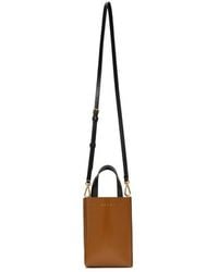Marni - Museo Logo Printed Nano Top Handle Bag - Lyst
