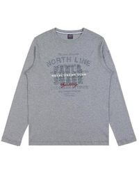 Paul & Shark - Logo Long-Sleeved T-Shirt - Lyst