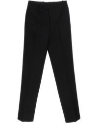 Off-White c/o Virgil Abloh - High Waist Straight Leg Trousers - Lyst