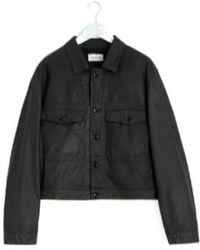 Lemaire - Buttoned Trucker Jacket - Lyst