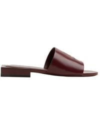 Balenciaga - Logo Flip-Flops - Lyst