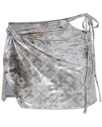 MISBHV - Knot-Detail Tie-Fastening Pareo - Lyst