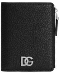 Dolce & Gabbana - Logo Plaque Bi-Fold Wallet - Lyst