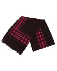 Faliero Sarti - Checked Fringed-Edge Scarf - Lyst