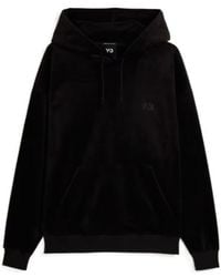 Y-3 - Relaxed Logo Hoodie - Lyst