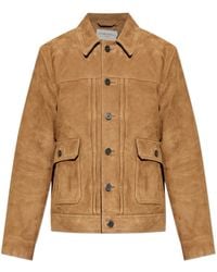 Officine Generale - Button-Down Casual Jacket - Lyst