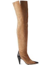 KHAITE - Over-The-Knee Heeled Boots - Lyst