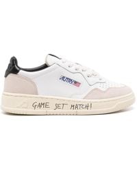 Autry - Medalist Bicolor Low-Top Sneakers - Lyst