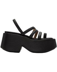 Marsèll - Slingback Chunky Platform Sandals - Lyst