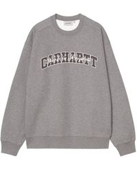 Carhartt - Big School Sweatshirt Dark Heather - Lyst