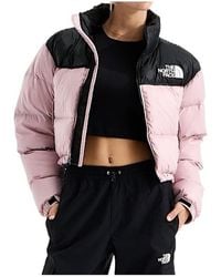 The North Face - Nuptse Short Puffer Jacket - Lyst