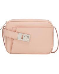 Ferragamo - Zipper Shoulder Bag - Lyst