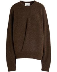 Isabel Marant - Medium-Weight Long-Sleeve Crew Neck Knit Top - Lyst