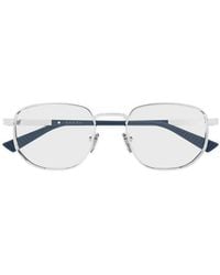 Gucci - Eyewear Panthos Frame Glasses - Lyst