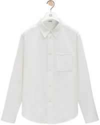 Loewe - Lightweight Poplin Shirt - Lyst