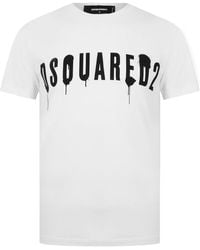 DSquared² - Crewneck Shortsleeve Tee - Lyst