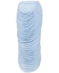 Magda Butrym - Pleated Midi Skirt - Lyst