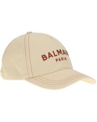 Balmain - Logo Baseball Cap - Lyst