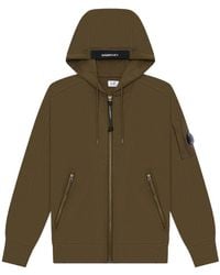 C.P. Company - Zippered Hoodie - Lyst