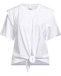 Isabel Marant - Solid Color Short Sleeve T-Shirt - Lyst