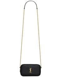 Saint Laurent - Lou Mini Shoulder Bag - Lyst