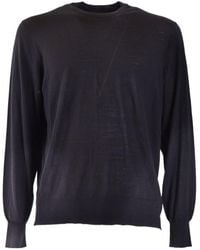 Neil Barrett - Logo-Embroidered Crew-Neck Wool Jumper - Lyst