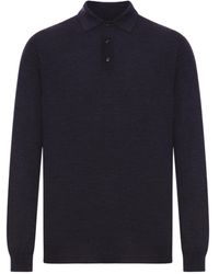 Zanone - Long-Sleeve Polo Shirt - Lyst