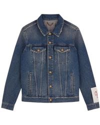 Golden Goose - Buttoned Denim Jacket - Lyst