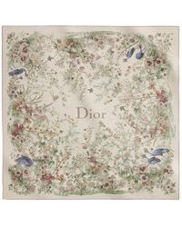 Dior - Iviera Toile De Jouy Floral Garden Shawl - Lyst