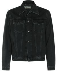 Canali - Classic Denim Jacket - Lyst