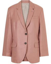 Brunello Cucinelli - Long-Sleeved Suit Jacket - Lyst