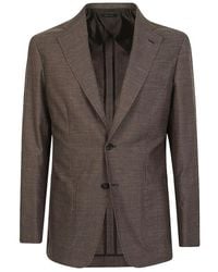 Brioni - Long-Sleeve Blazer - Lyst