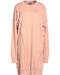 DIESEL - Solid Color Long Sleeve T-Shirt Dress - Lyst
