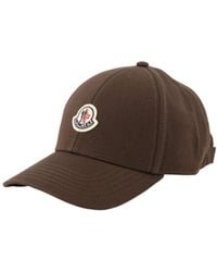Moncler - Logo Patch Baseball Cap - Lyst